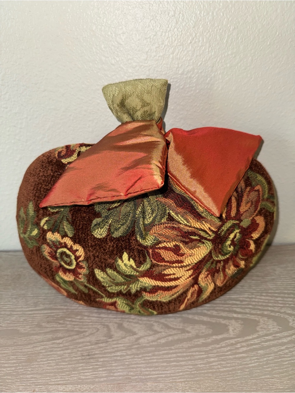 Woof & Poof Fall Pumpkin Beanbag Pillow